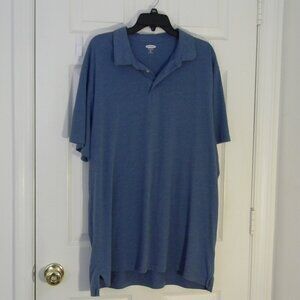Old Navy Men's Blue Soft Washed Polo Shirt XXL TALL  EUC
